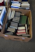 BOX OF BOOKS INCLUDING A COLLECTION OF DICKENS