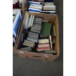 BOX OF BOOKS INCLUDING A COLLECTION OF DICKENS