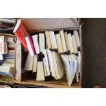 BOX OF BOOKS TO INCLUDE THE INTERNATIONAL STRING FIGURE ASSOCIATION VOLS, ORIGAMI, SEA LIFE ETC