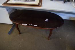 OVAL COFFEE TABLE