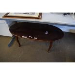 OVAL COFFEE TABLE