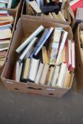 BOX OF MIXED BOOKS TO INCLUDE OXFORD ILLUSTRATED HISTORY OF BRITAIN, 1000 YEARS OF LONDON BRIDGE