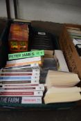 BOX OF NOVELS ETC