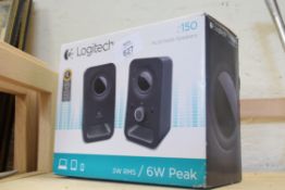 PAIR OF LOGITECH Z150 SPEAKERS