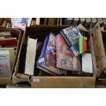 BOX OF BOOKS TO INCLUDE OXFORD DICTIONARY OF QUOTATIONS, OXFORD DICTIONARY OF CLASSICAL MYTH AND