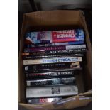 BOX OF MIXED BOOKS TO INCLUDE CHRONICLE OF BRITAIN AND IRELAND