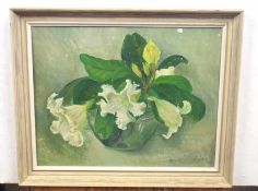 TESSA CODY (British, 20th century), A floral Still Life, oil on board, signed, 16 x 20ins