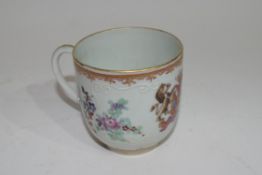 Samson Porcelain cup decorated in armorial Chinese export style