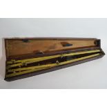 Brass pantograph in original wooden case