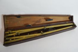 Brass pantograph in original wooden case