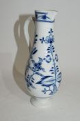 Meissen ewer decorated with a floral design