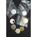Mixed lot various pocket watches, movements and parts comprising a 19th century Scottish pocket