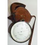Cooke Troughton & Simms Ltd, London and York, barometer with altimeter compensated for temperature