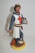 Royal Doulton figure of Richard the Lionheart in typical dress