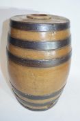 19th century stoneware spirit barrel stamped "E Williams, Ferry Street Pottery, Lambeth" (some