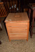 WOODEN LAUNDRY BOX, 44CM WIDE
