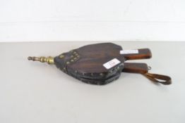 PAIR OF VINTAGE WOODEN BELLOWS
