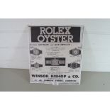 REPRODUCTION ROLEX OYSTER ADVERTISING POSTER