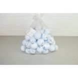 BAG OF GOLF BALLS