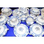 QTY OF BOOTHS AND ROYAL CAULDON DRAGON PATTERN TEA AND TABLE WARES