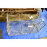 Galvanised rat trap