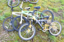 Two boys BMX bikes and a further boys mountain bike (3)