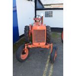 Allis Chalmers tractor (seen running)