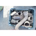 Quantity of cast iron gutter parts and ironmongery