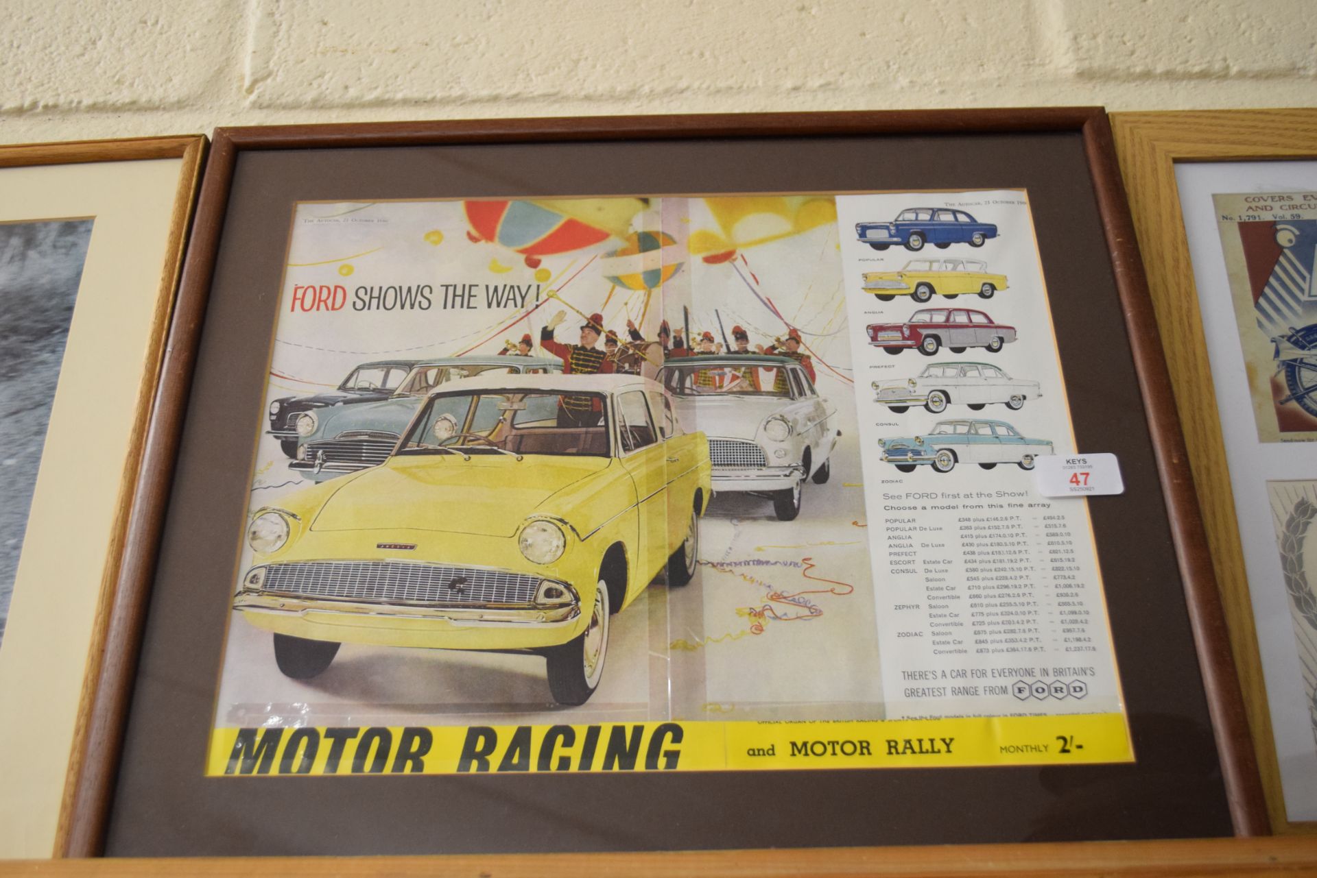 Ford Motor car print