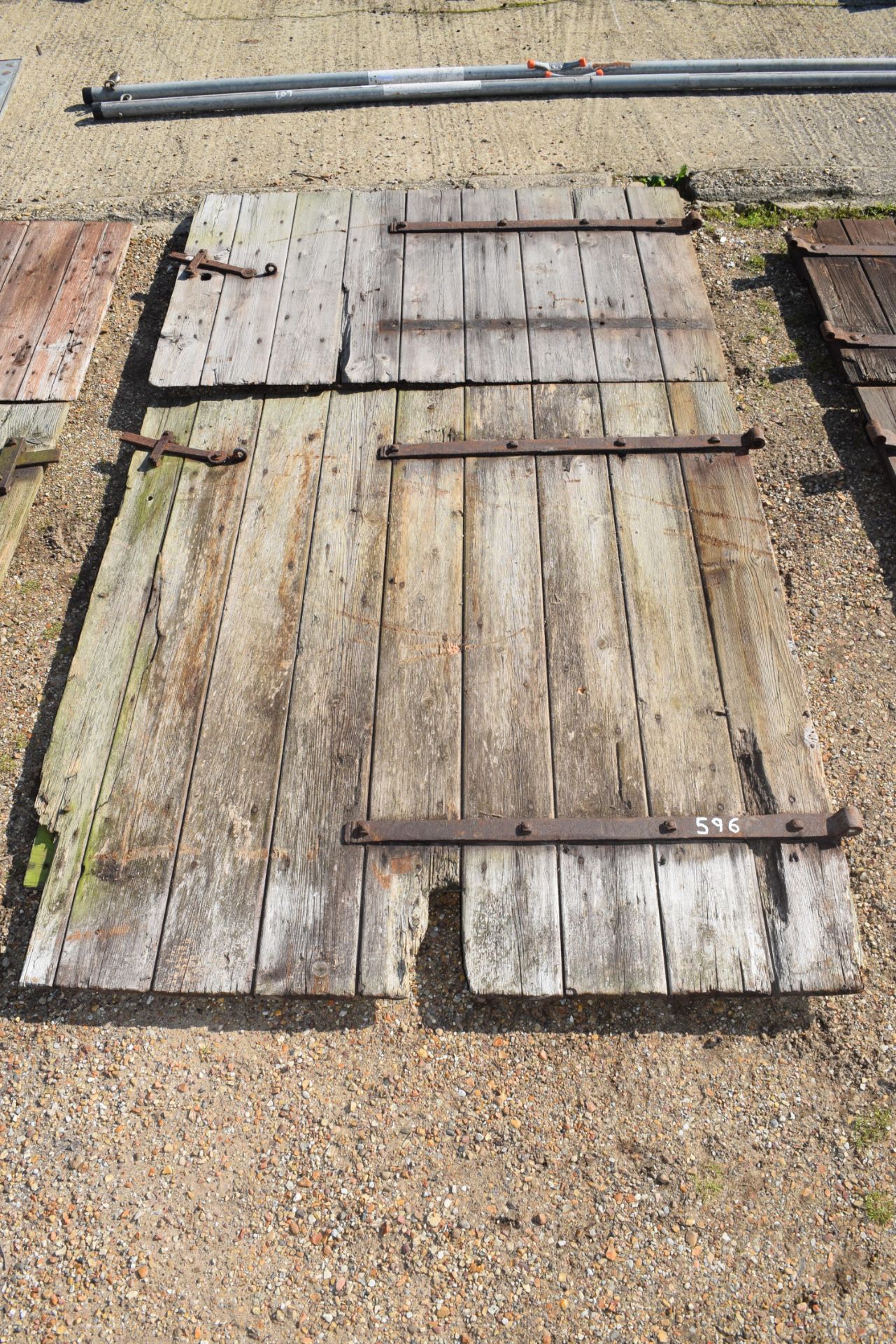 Stable door top and bottom