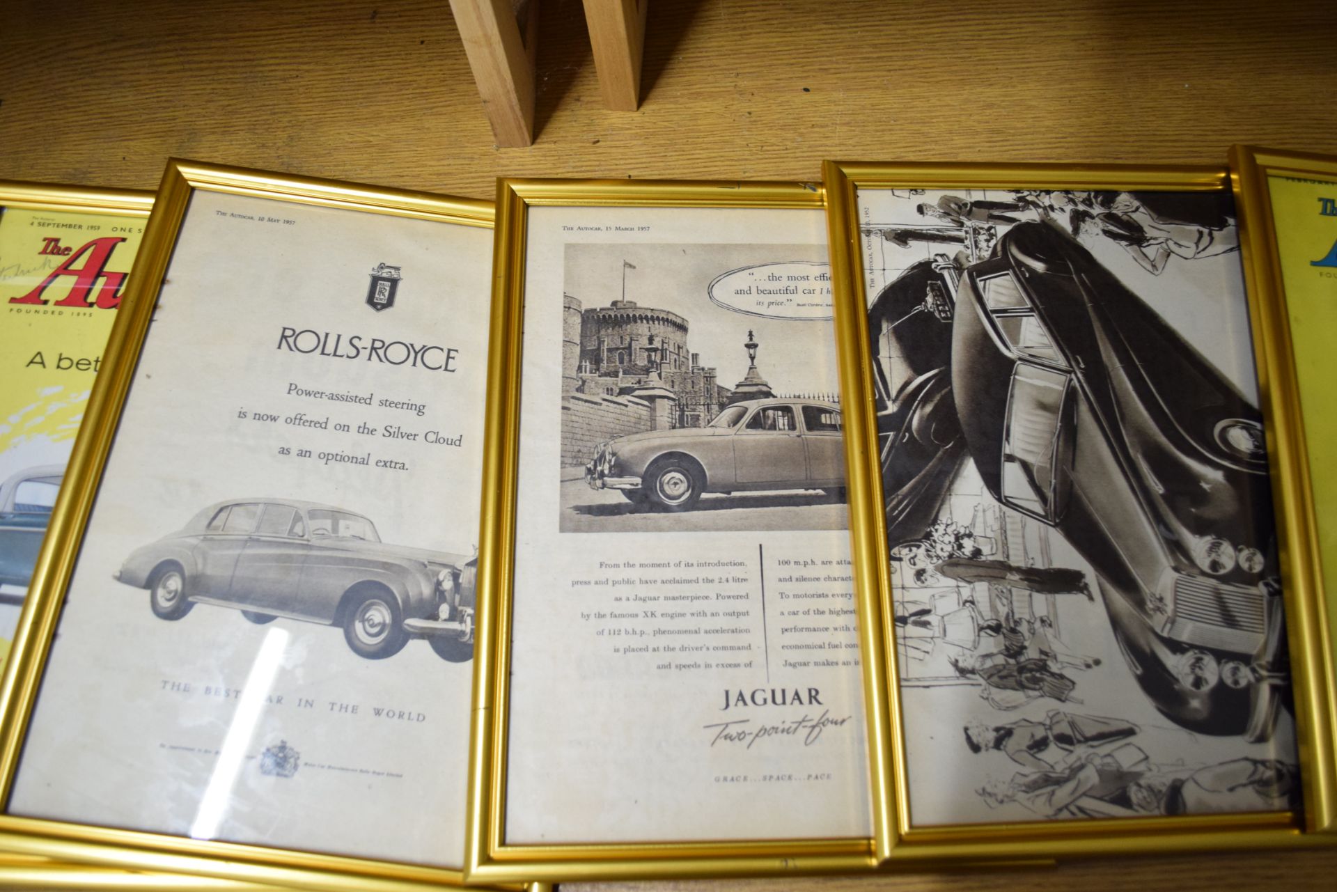 Quantity of motoring advertising prints from The Autocar magazine - Image 3 of 4