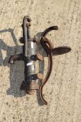 Water pump and handle
