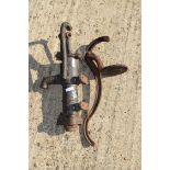 Water pump and handle