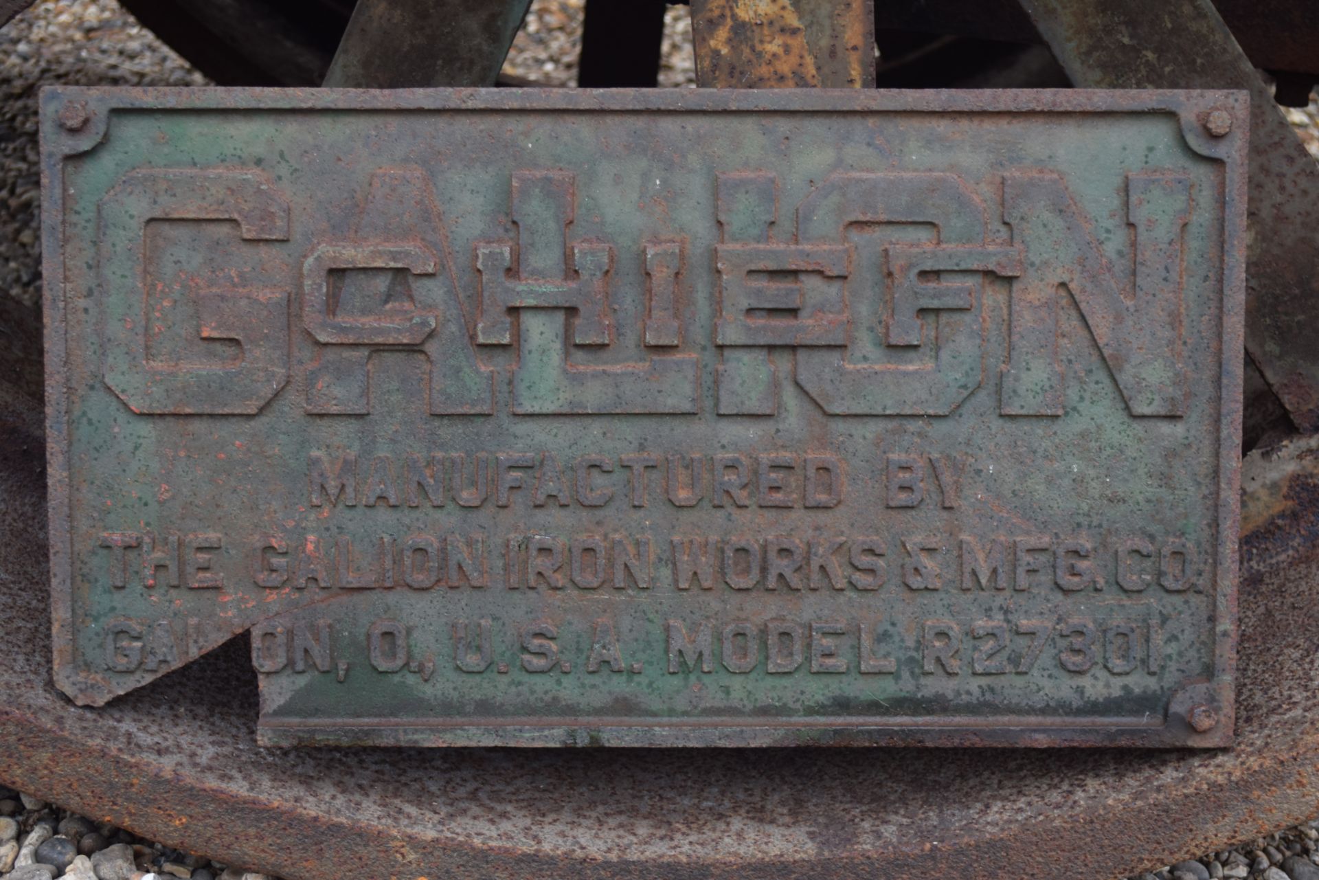 1940's GALION CHIEF 10ton ROLLER MODEL R WITH LEVELER - Image 4 of 23