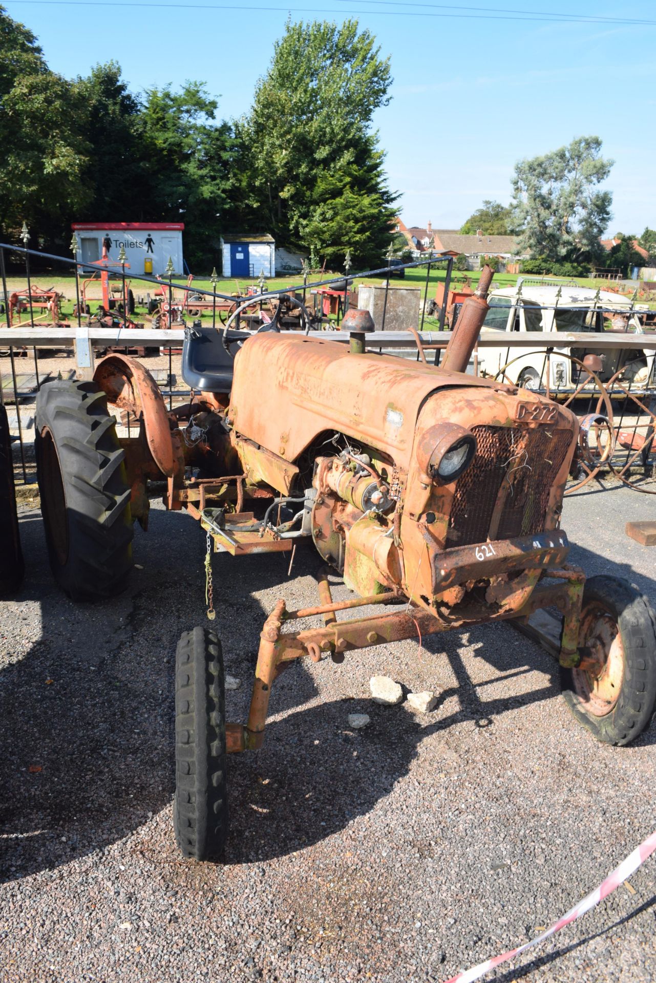 Allis Chalmers D-272 vintage tractor