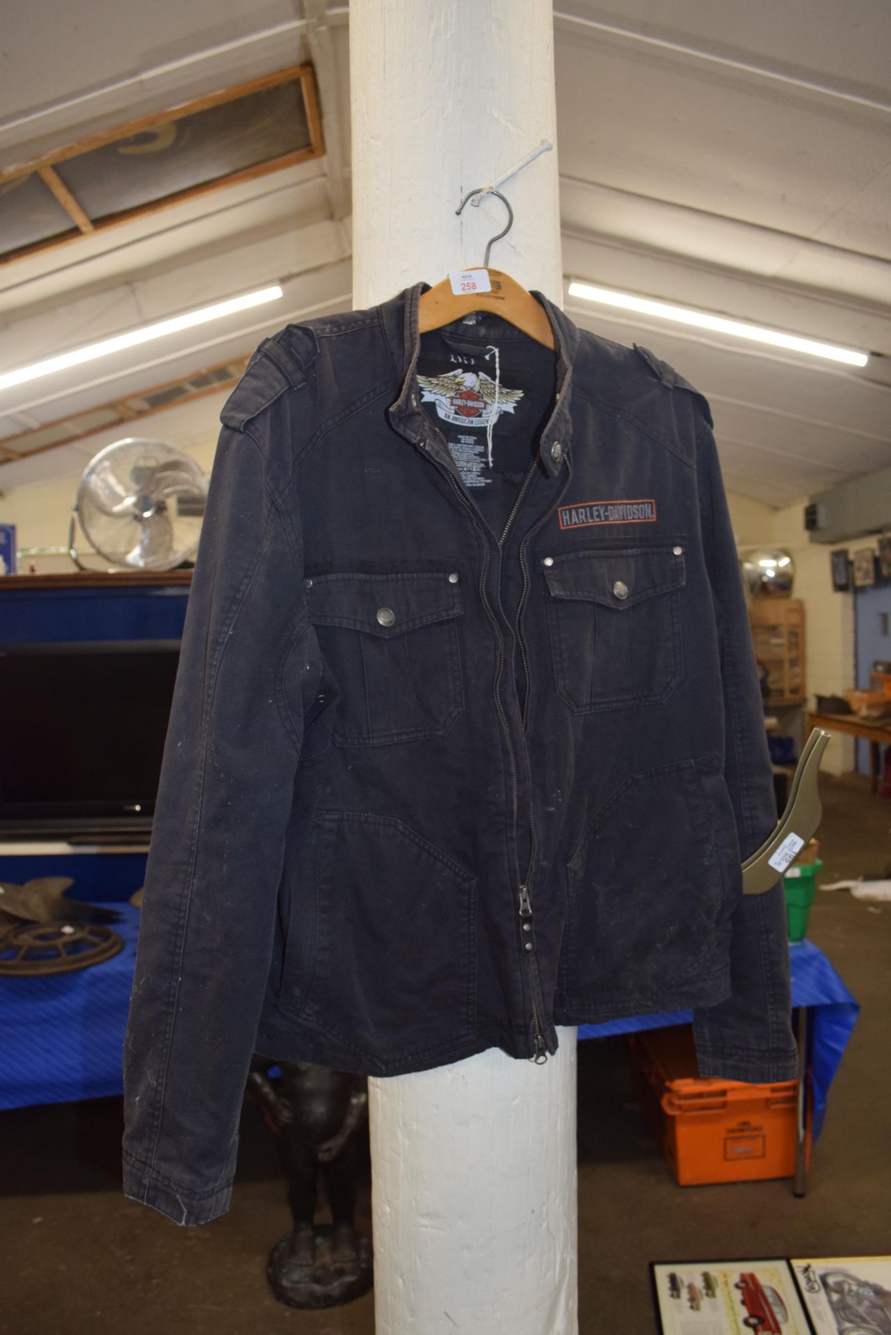 Harley Davidson branded denim jacket