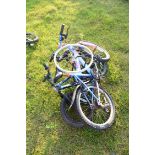 Girls Reflex Zest bike and a Apollo Starfighter childs bike plus a further additional wheel