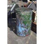 Metal water tank