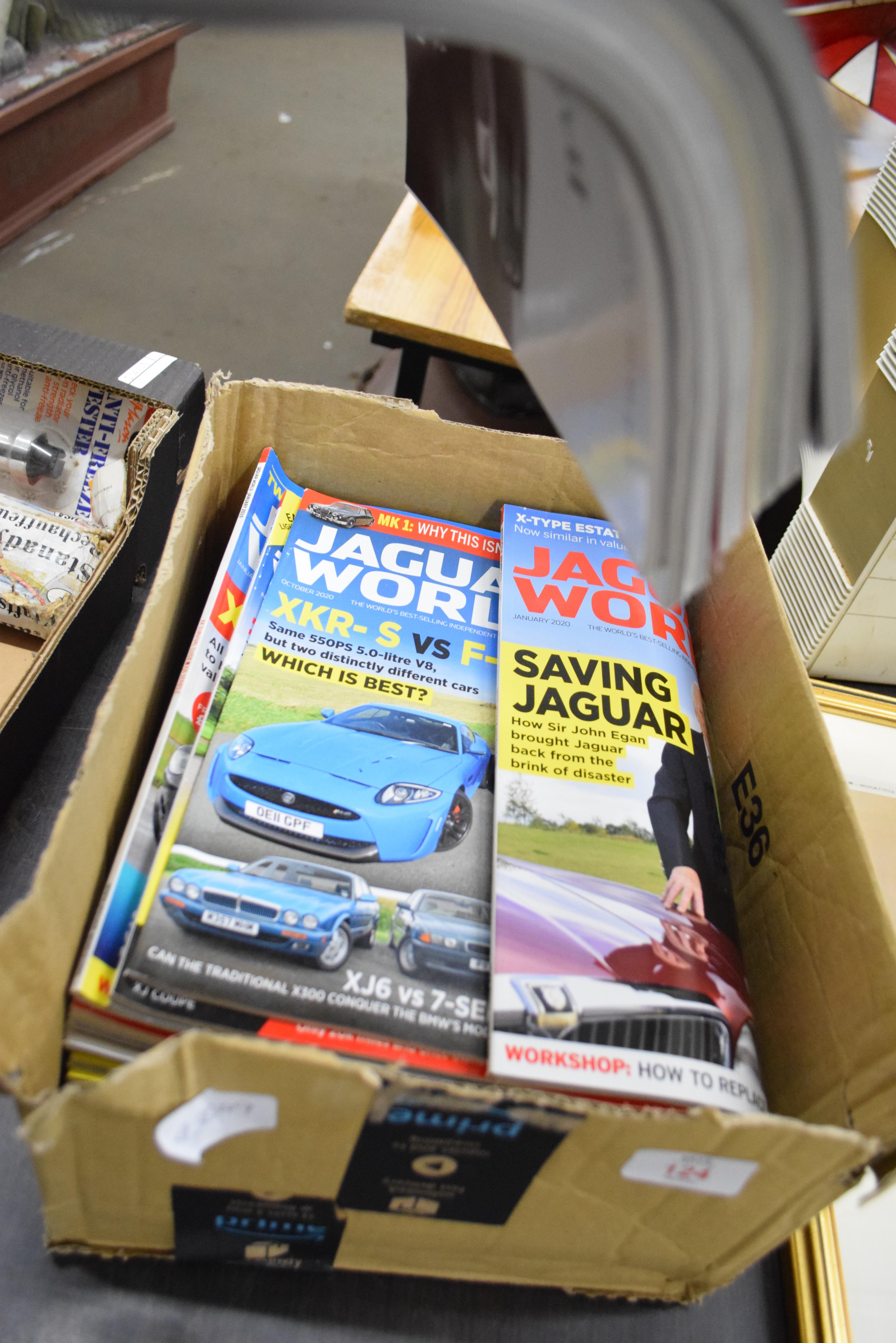 Box containing quantity of Jaguar World magazines - Image 2 of 3