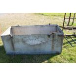 Galvanised water tank extension for previous water cart