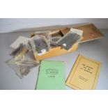 Box containing 'Fly Tying for the Beginner' instruction booklet and '101 fly dressings', along
