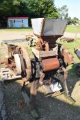 Barley/oat roller with a Lister stationary engine
