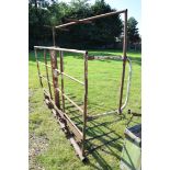 Small straw bale carrier