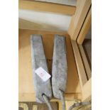 Pair of lead sash window weights