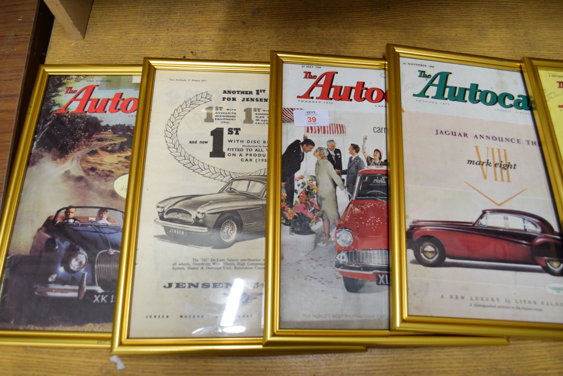 Quantity of motoring advertising prints from The Autocar magazine - Image 2 of 4