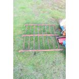 Small cast iron railing panel, 117cm high