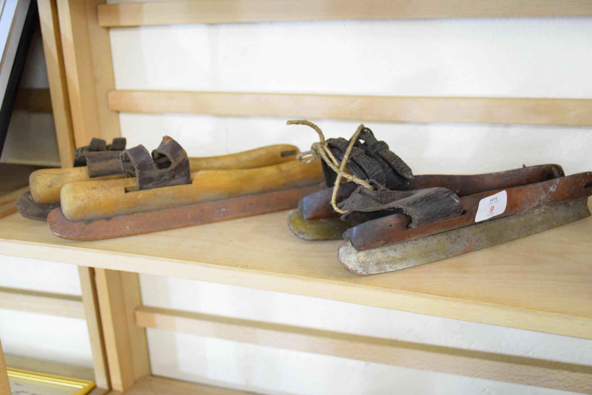 Pair of vintage ice skates