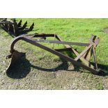 Vintage single furrow plough