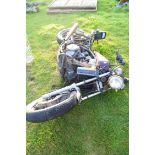 Vintage Honda motorcycle (sold for restoration)