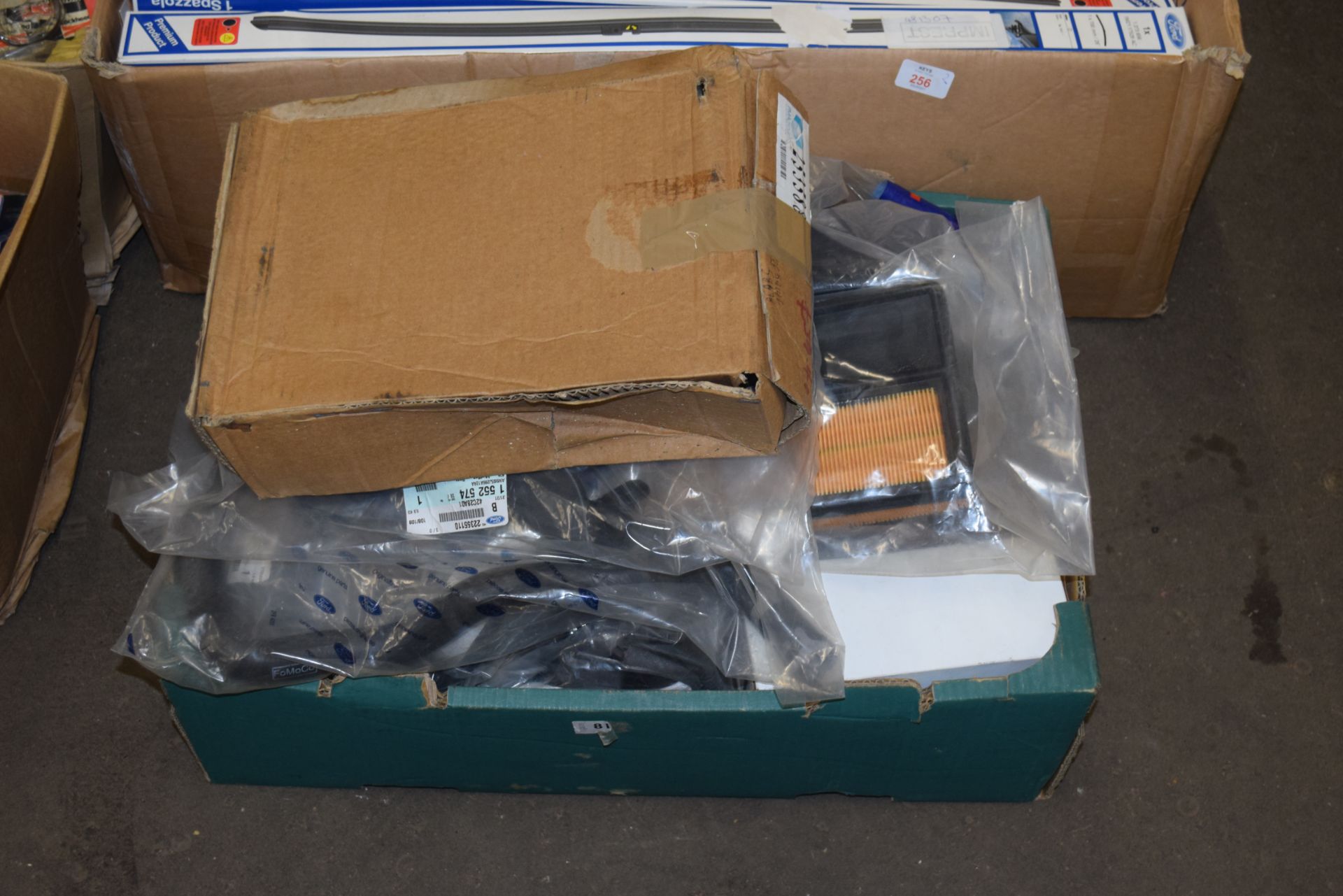 Two boxes containing auto spares including wiper blades etc - Image 2 of 2